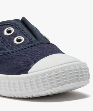 Tennis en toile avec bout renforcé bébé fille vue6 - GEMO(BEBE DEBT) - GEMO