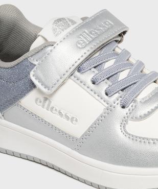 Baskets à scratch en matière métallisée et paillettes fille - Ellesse vue6 - ELLESSE - GEMO