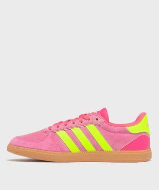 Baskets en cuir suédé BreakNet Sleek femme - Adidas vue4 - ADIDAS - GEMO