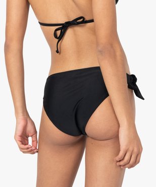 Bas de maillot de bain femme forme culotte vue2 - GEMO 4G FEMME - GEMO