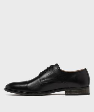 Derby à bout droit dessus cuir homme - Pierre Cardin vue3 - PIERRE CARDIN D - GEMO