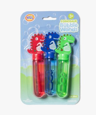 Mini baguettes à bulles de savon dinosaure (lot de 3) vue1 - AUTRES MARQUES - GEMO