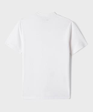 Polo manches courtes à col mao en maille piquée garçon vue3 - GEMO 4G GARCON - GEMO