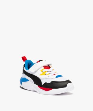 Baskets garçon multicolores – Puma XRay Lite  vue2 - PUMA - GEMO