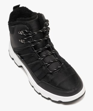 Après-ski homme en mesh et à lacets avec semelle épaisse crantée vue5 - URBAN STEPS - GEMO