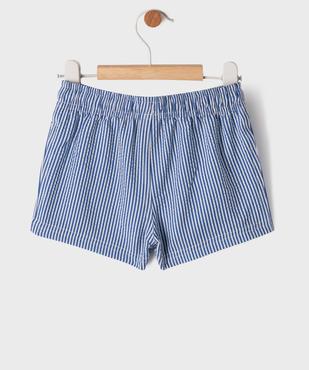 Short de bain à rayures anti UV bébé garçon - LuluCastagnette vue3 - LULU CASTAGNETTE GEMO FOR GOOD - GEMO