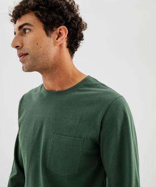 Pyjama à manches longues et pantalon à carreaux homme vue4 - GEMO(HOMWR HOM) - GEMO