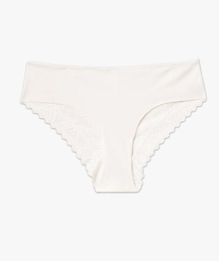 Shorty en microfibre et dentelle femme vue4 - GEMO(HOMWR FEM) - GEMO