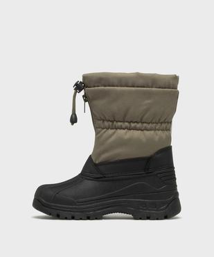 Après-ski fourrés chauds et imperméables garçon vue3 - BUGGY - GEMO