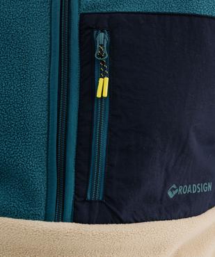 Sweat polaire à col camionneur homme - Roadsign vue3 - ROADSIGN G4G - GEMO