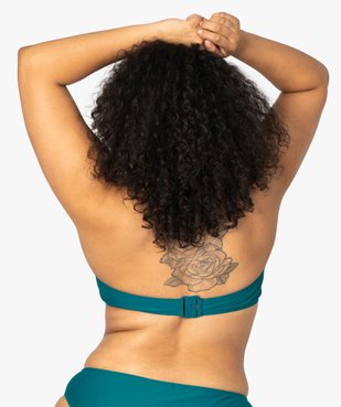 Haut de maillot de bain femme triangle à armatures vue2 - GEMO (PLAGE) - GEMO