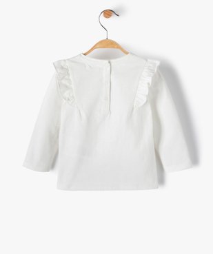 Tee-shirt bébé fille avec motifs pailleté – Lulu Castagnette vue4 - LULUCASTAGNETTE - GEMO
