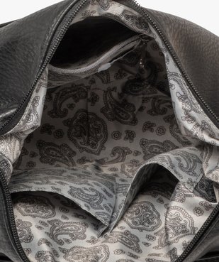 Sac besace à multiples poches zippées femme vue3 - GEMO (ACCESS) - GEMO