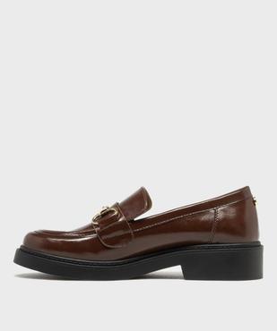 Mocassins vernis à épaisse semelle femme - LuluCastagnette vue3 - LULUCASTAGNETTE - GEMO