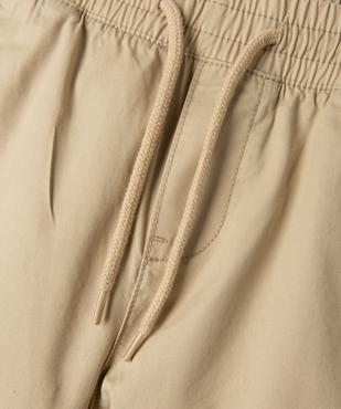 Pantalon jogger coupe slim garçon vue2 - GEMO (JUNIOR) - GEMO
