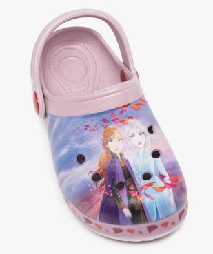 Sabots fille avec perforations – La Reine des Neiges vue5 - REINE DES NEIGE - GEMO