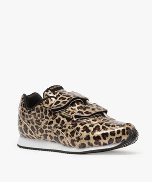 Baskets fille vernies à paillettes - Reebok vue2 - REEBOK - GEMO