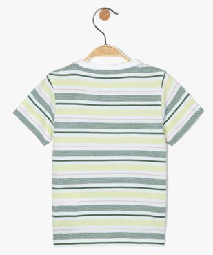 Tee-shirt bébé garçon à rayures – LuluCastagnette vue3 - LULUCASTAGNETTE - GEMO