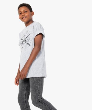Tee-shirt garçon à manches courtes avec motif XXL – Star Wars vue1 - THE MANDALORIAN - GEMO