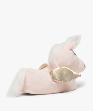 Chaussons fille peluches en forme de licorne vue4 - GEMO (ENFANT) - GEMO