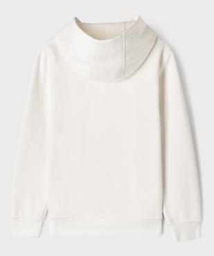 Sweat à capuche uni intérieur molletonné garçon vue4 - GEMO 4G GARCON - GEMO