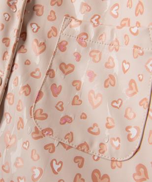 Imperméable chaudement doublé en matière déperlante bébé fille vue5 - GEMO(BEBE DEBT) - GEMO