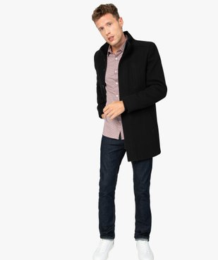 Chemise homme à motifs colorés coupe slim vue5 - GEMO (HOMME) - GEMO