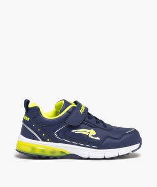 Baskets garçon running à détails fluo - Airness Mike vue1 - AIRNESS - GEMO