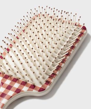 Brosse à cheveux large motif carreaux - LuluCastagnette vue3 - LULU CASTAGNETT - GEMO