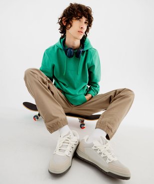 Sweat à capuche intérieur molletonné homme vue1 - GEMO 4G HOMME - GEMO
