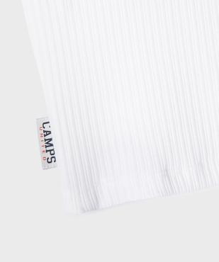 Débardeur en coton côtelé avec brassière intégrée fille - Camps United vue2 - CAMPS GEMO FOR GOOD - GEMO