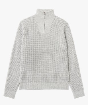 Pull col camionneur en grosse maille homme vue4 - GEMO (HOMME) - GEMO