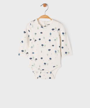Ensemble 2 pièces bébé garçon salopette en velours et body manches longues vue4 - GEMO(BB COUCHE) - GEMO