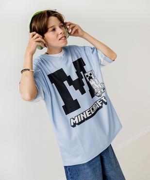 Tee-shirt de sport imprimé garçon - Minecraft vue1 - MINECRAFT - GEMO