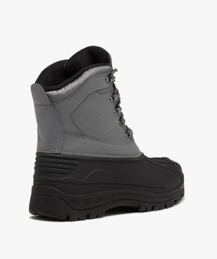 Après-skis homme à lacets passants avec tige renforcée vue4 - URBAN STEPS - GEMO