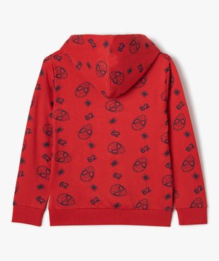 Sweat garçon à capuche imprimé - Spiderman vue3 - SPIDERMAN - GEMO