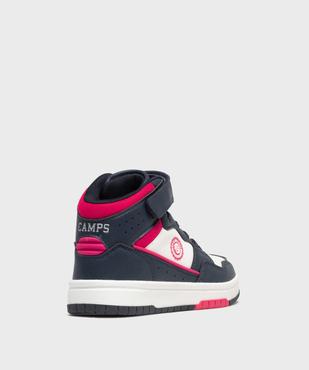Baskets mid-cut à lacets élastiques et scratch fille - Camps United vue5 - CAMPS GEMO FOR GOOD - GEMO