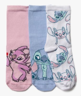Chaussettes à motifs Stitch fille (lot de 3) - Disney vue1 - LILO & STITCH - GEMO