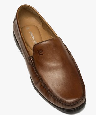 Mocassins homme unis en cuir – Pierre Cardin vue5 - PIERRE CARDIN D - GEMO