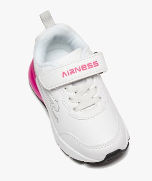 Baskets fille jogger à semelle translucide - Airness vue5 - AIRNESS - GEMO