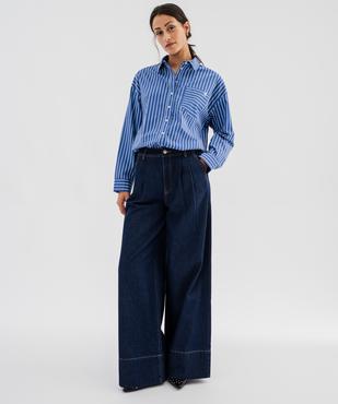Jean wide leg taille haute femme - LuluCastagnette et Alizée vue5 - LULUCASTAGNETTE - GEMO