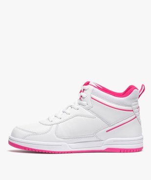 Baskets fille semi-montantes bicolores - Airness vue3 - AIRNESS - GEMO
