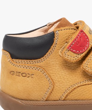Chaussures premiers pas bébé en cuir - Geox vue6 - GEOX - GEMO