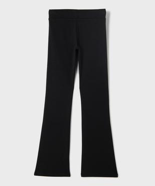 Legging en coton stretch coupe flare fille vue3 - GEMO 4G FILLE - GEMO