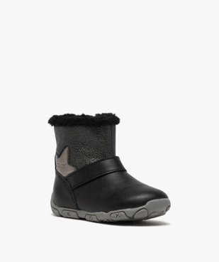 Boots bébé fille zippées fourrées sherpa – Geox vue2 - GEOX - GEMO