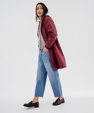 Imperméable à capuche doublé fourrure imitation femme vue2 - GEMO(FEMME PAP) - GEMO