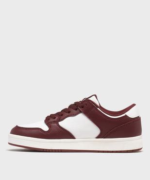 Baskets basses bicolores et grainées femme - Camps United vue4 - CAMPS GEMO FOR GOOD - GEMO