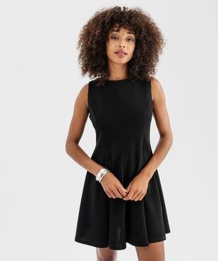Robe courte sans manches bas évasé femme vue2 - GEMO 4G FEMME - GEMO