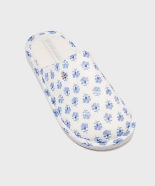 Chaussons mules à motifs fleuris femme - LuluCastagnette vue5 - LULUCASTAGNETTE - GEMO