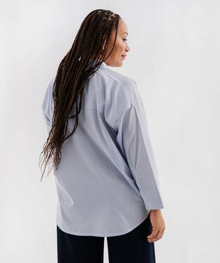 Chemise rayée femme grande taille vue3 - GEMO (G TAILLE) - GEMO